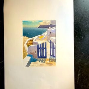 Small coastal print by V. Hodarivsky